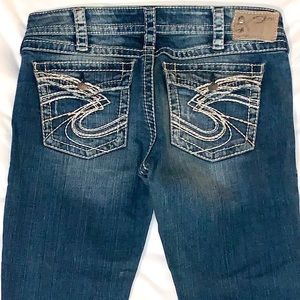 Silver Jeans Pioneer Boot Cut Denim Jeans